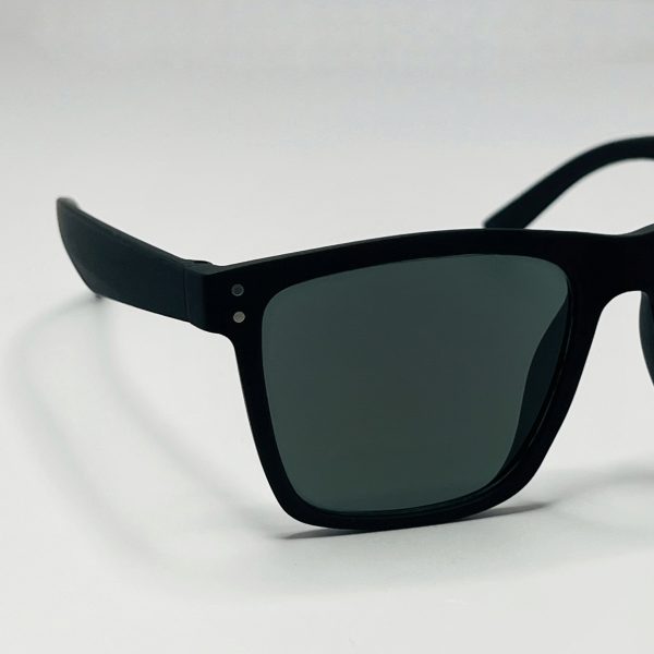 Black Retro Square Unisex Sunglasses For Men And Women