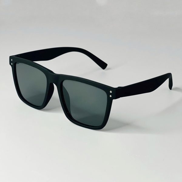 Black Retro Square Unisex Sunglasses For Men And Women