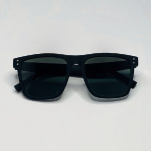 Black Retro Square Unisex Sunglasses For Men And Women