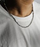 TWISTED SILVER CHAIN