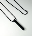 Black pedant chain