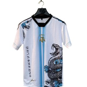 MESSI ARGENTINA DRAGON KIT EMBROIDERY (PREMIUM QUALITY)
