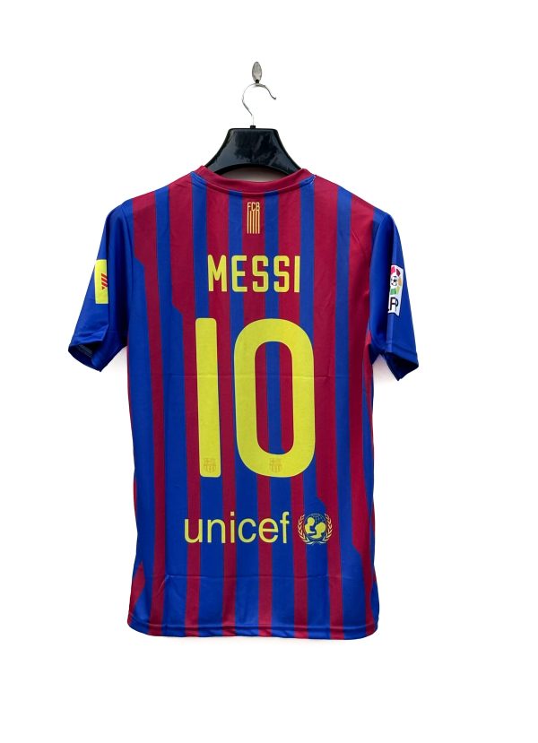 MESSI BARCELONA HOME KIT 2011/2012 EMBROIDERY
