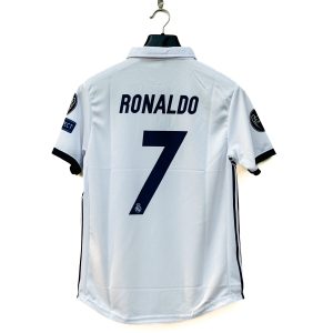 RONALDO  REAL MADRID 2016/2017  POLO EMBROIDERY / HALF SLEEVE