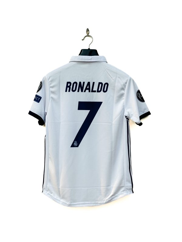 RONALDO  REAL MADRID 2016/2017  POLO EMBROIDERY / HALF SLEEVE