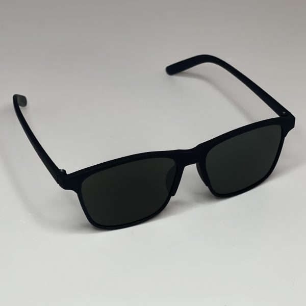 Black Sunglasses Wayfarer Unisex - Square