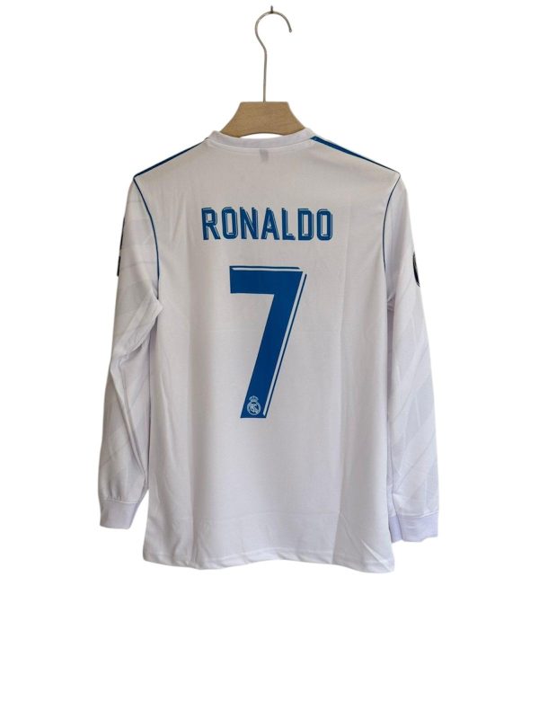 RONALDO REAL MADRID HOME KIT 2018  FULL SLEEV EMBROIDERY