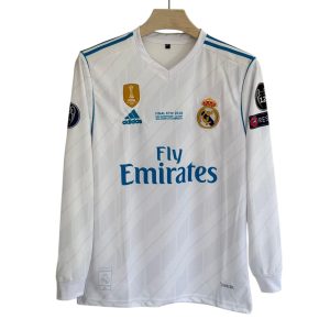 RONALDO REAL MADRID HOME KIT 2018  FULL SLEEV EMBROIDERY