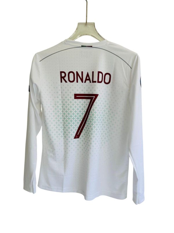 RONALDO PORTUGAL AWAY KIT   FULL SLEEV EMBROIDERY