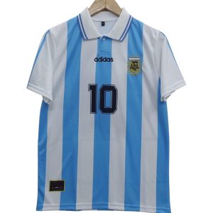 MARADONA ARGENTINA HOME  KIT 1994 POLO EMBROIDERY