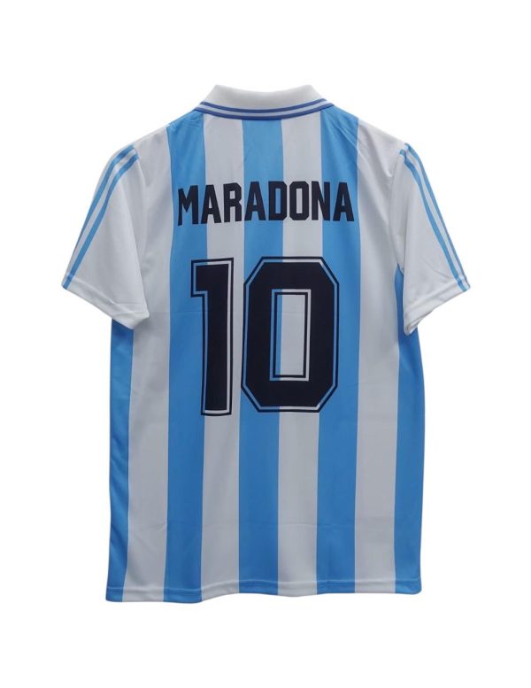 MARADONA ARGENTINA HOME  KIT 1994 POLO EMBROIDERY