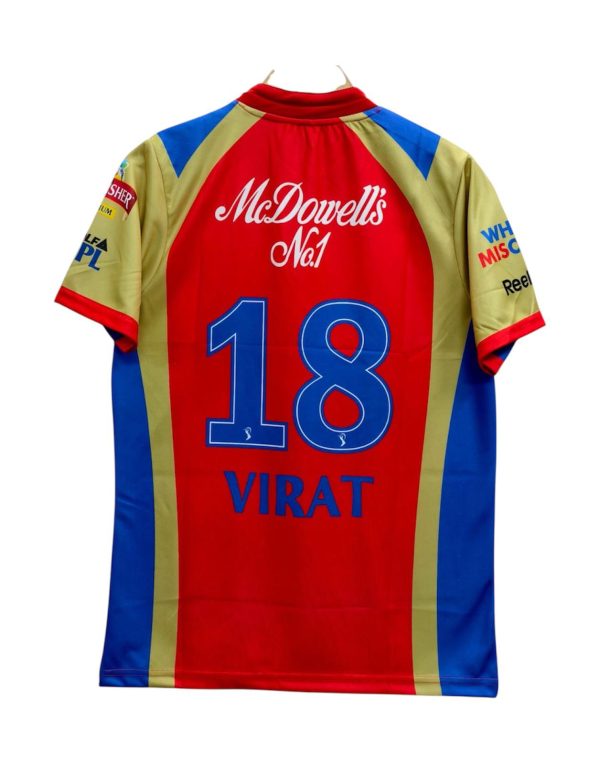VIRAT RCB HOME KIT 2011