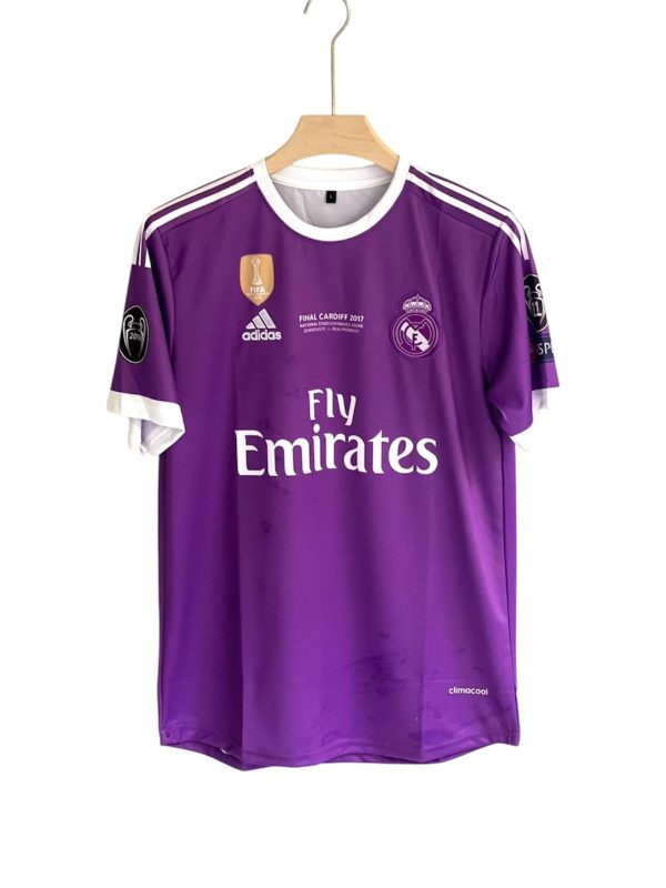 RONALDO REAL MADRID 16/17 AWAY KIT   HALF  SLEEV EMBROIDERY