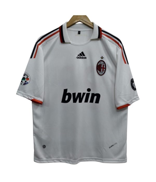 RONALDINHO AC MILAN  AWAY KIT POLO  EMBROIDERY  FIVE SLEEV