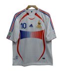 ZIDANE FRANCE AWAY KIT  2006 EMBROIDERY FIVE SLEEV