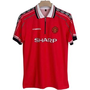 BECKHAM UNITED HOME KIT POLO EMBROIDERY ( BOX NET METERIAL )