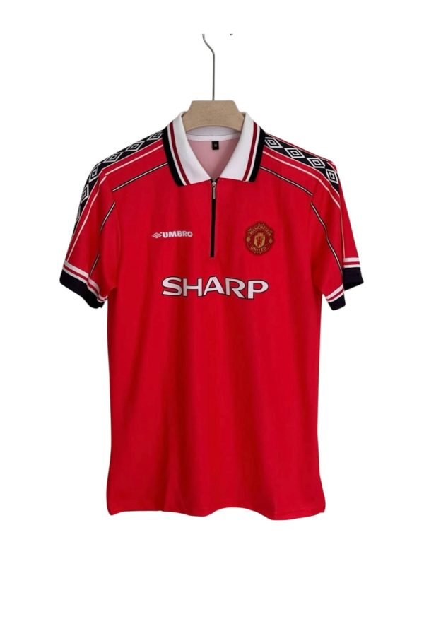 BECKHAM UNITED HOME KIT POLO EMBROIDERY ( BOX NET METERIAL )