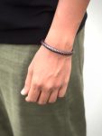 Brown Braided Leather Bracelet