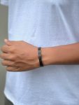 Black Stainless Steel Bracelet
