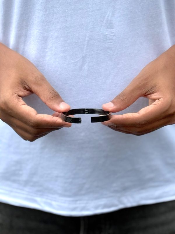 Black Stainless Steel Bracelet