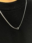 Stainless Steel Flat Snake Chain