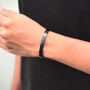 Black Stainless Steel Bracelet