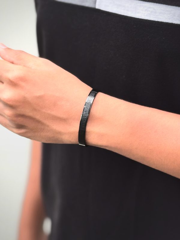 Black Stainless Steel Bracelet
