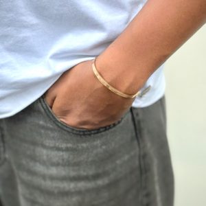 Rose Gold Stainless Steel Bracelet