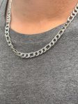 Silver Thick Chain Stainless Steel