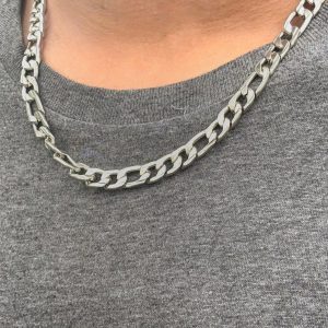 Silver Thick Chain Stainless Steel