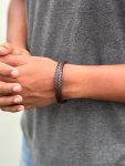 Mens Leather Bracelet Brown