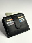 CARD HOLDER LEATHER BLACK