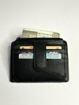 CARD HOLDER LEATHER BLACK