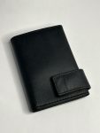 3 FOLD BLACK MINIMAL WALLET