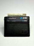 MINIMAL CARD HOLDER LEATHER BLACK