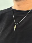 Bullet Pendant Chain