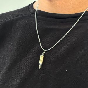Bullet Pendant Chain