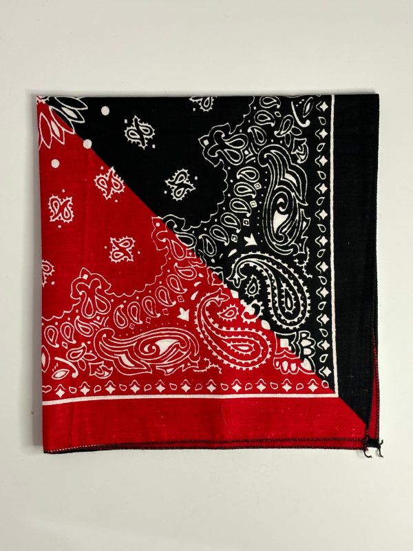 Red and Black Dual Bandana