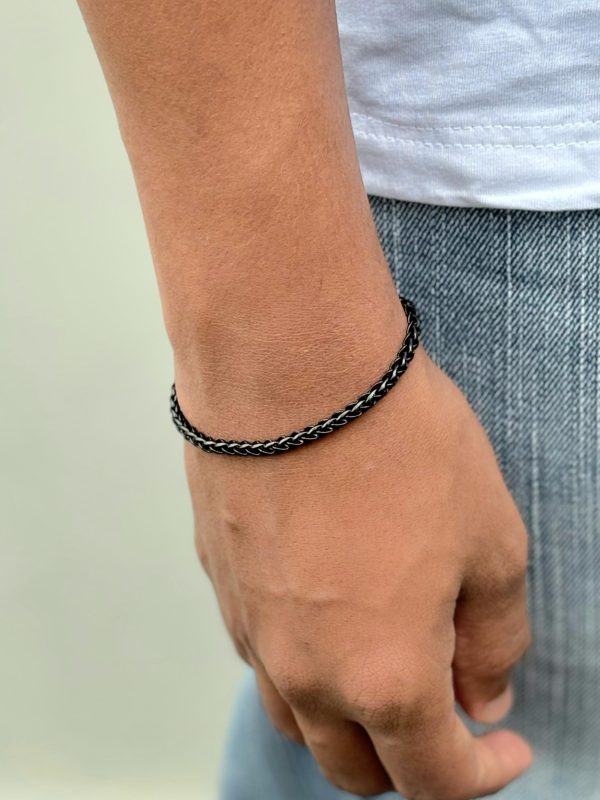 Black Stainless Steel Bracelet
