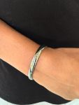 Silver Open Bracelet