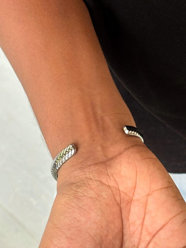 Silver Open Bracelet