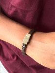 Brown Braided Bracelet
