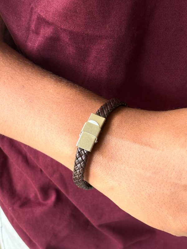 Brown Braided Bracelet