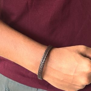 Brown Braided Bracelet
