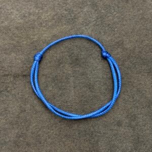 Thread Bracelet Blue