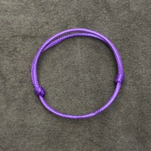 Thread Bracelet Violet