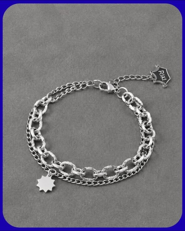 Double Layer Charm Bracelet