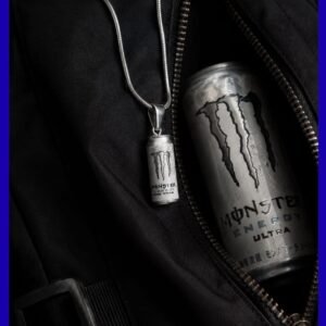Energy Drink Can Pendant Necklace