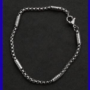 Stainless Steel Box Chain Bracelet
