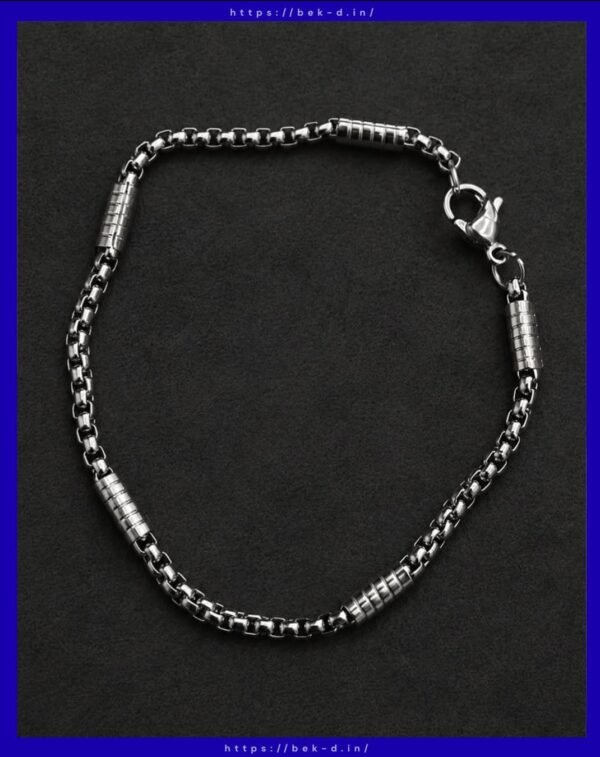 Stainless Steel Box Chain Bracelet